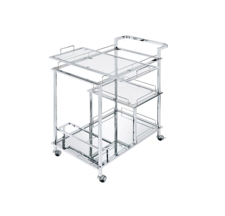 Splinter Serving Cart - 98215 - In Stock Furniture