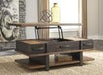 Stanah Two-tone Coffee Table with Lift Top - T892-9 - Gate Furniture