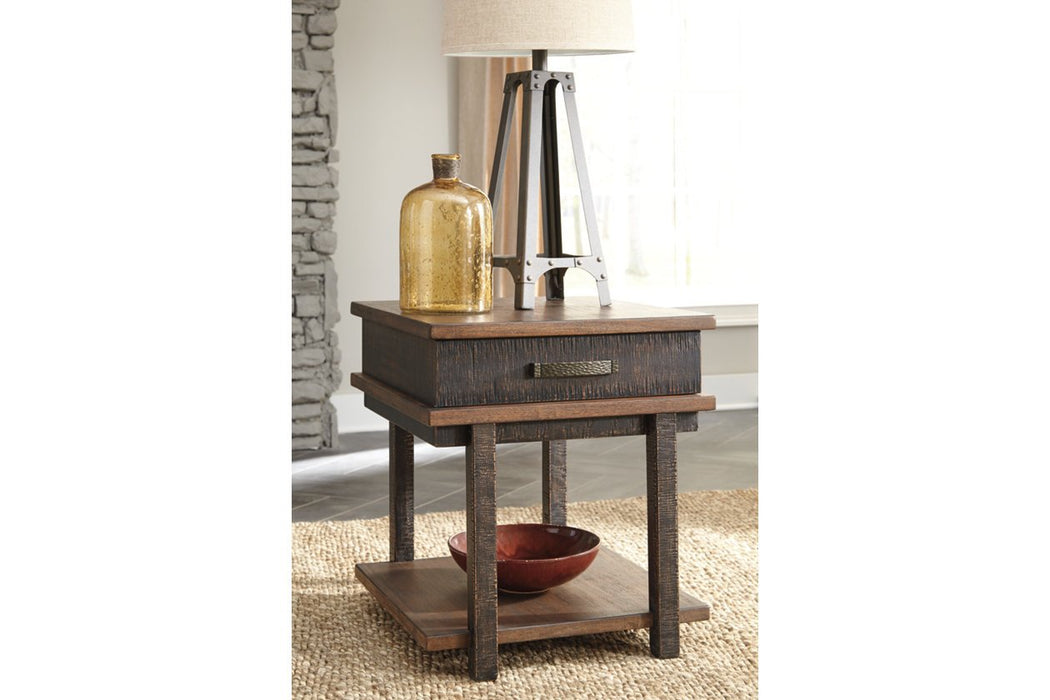 Stanah Two-tone End Table - T892-3 - Gate Furniture