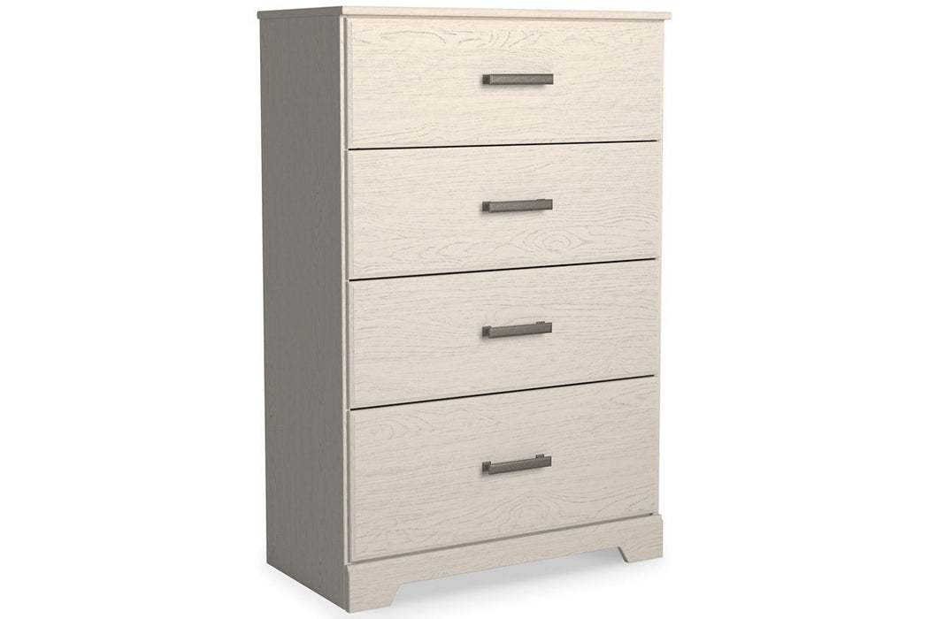 Stelsie White Chest of Drawers - B2588-44 - Gate Furniture