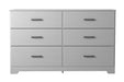 Stelsie White Dresser - B2588-31 - Gate Furniture