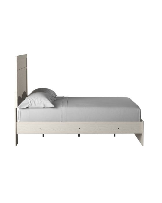 Stelsie White Full Panel Bed - Gate Furniture