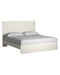 Stelsie White  King Panel Bed - Gate Furniture