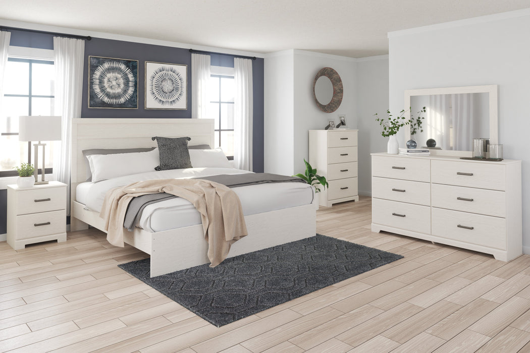 Stelsie White  Panel Bedroom Set - Gate Furniture