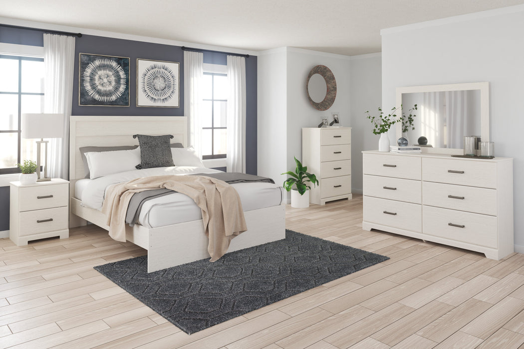 Stelsie White  Panel Bedroom Set - Gate Furniture