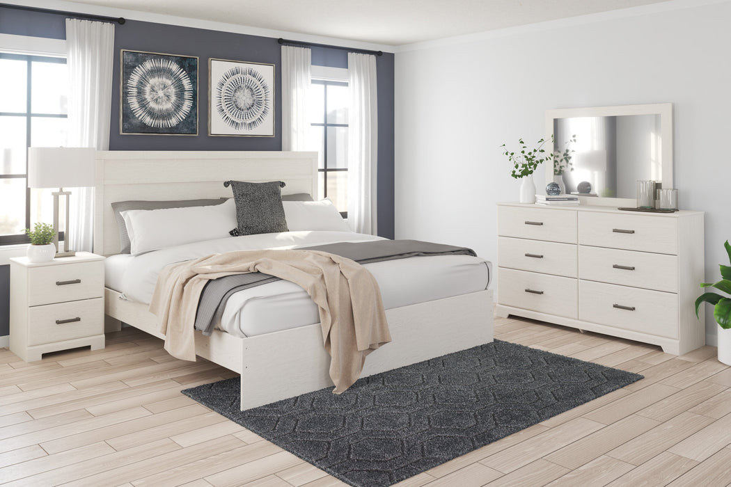 Stelsie White  Panel Bedroom Set - Gate Furniture