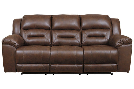 Stoneland Chocolate Power Reclining Sofa - 3990487 - Gate Furniture