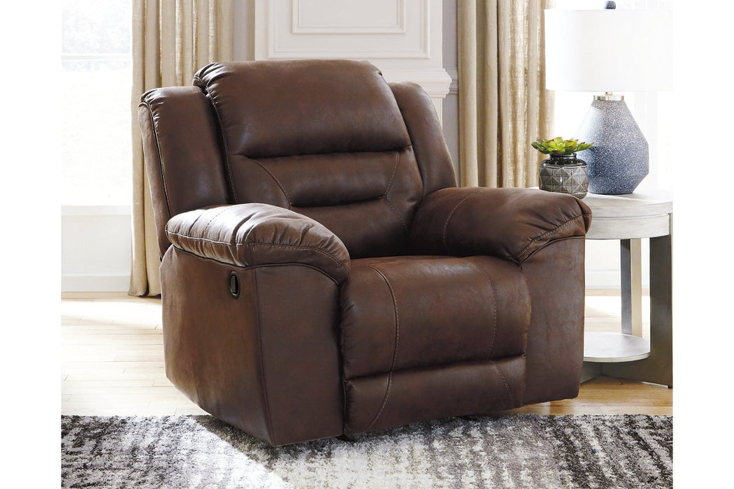 Stoneland Chocolate Recliner - 3990425 - Gate Furniture