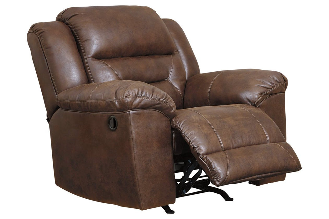 Stoneland Chocolate Recliner - 3990425 - Gate Furniture