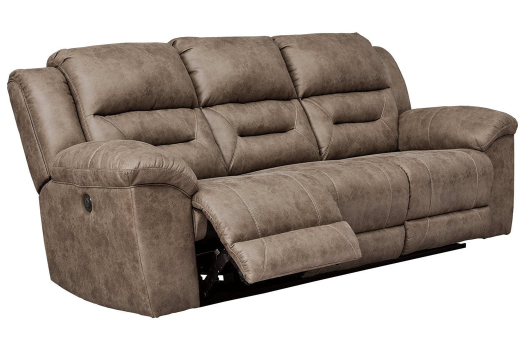 Stoneland Fossil Power Reclining Sofa - 3990587 - Gate Furniture