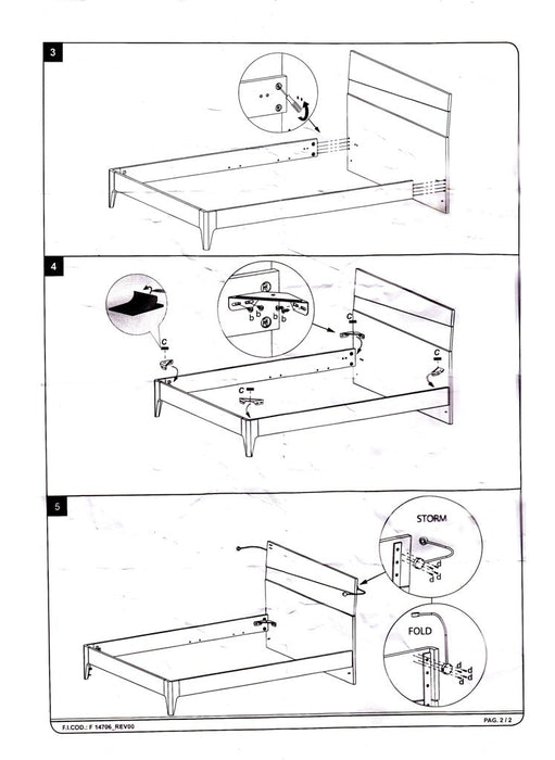 Storm Bedroom, Camelgroup Italy Set - Gate Furniture