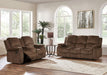 Subaru Coffee Reclining Living Room Set - Gate Furniture