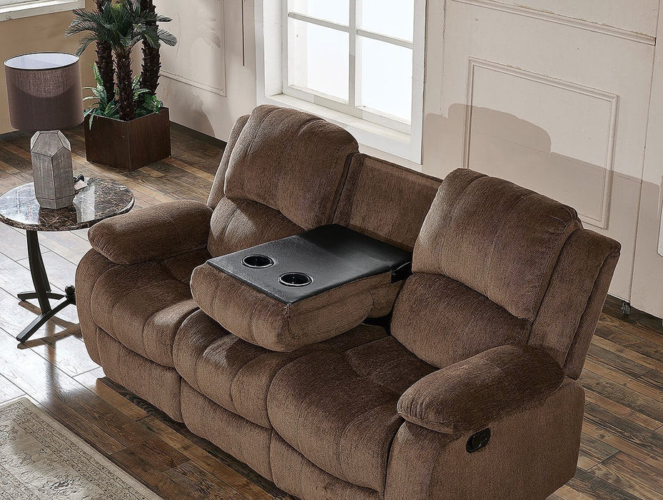 Subaru Coffee Reclining Sofa - U3118C-SUBARU COFFEE-RS W/ DDT - Gate Furniture