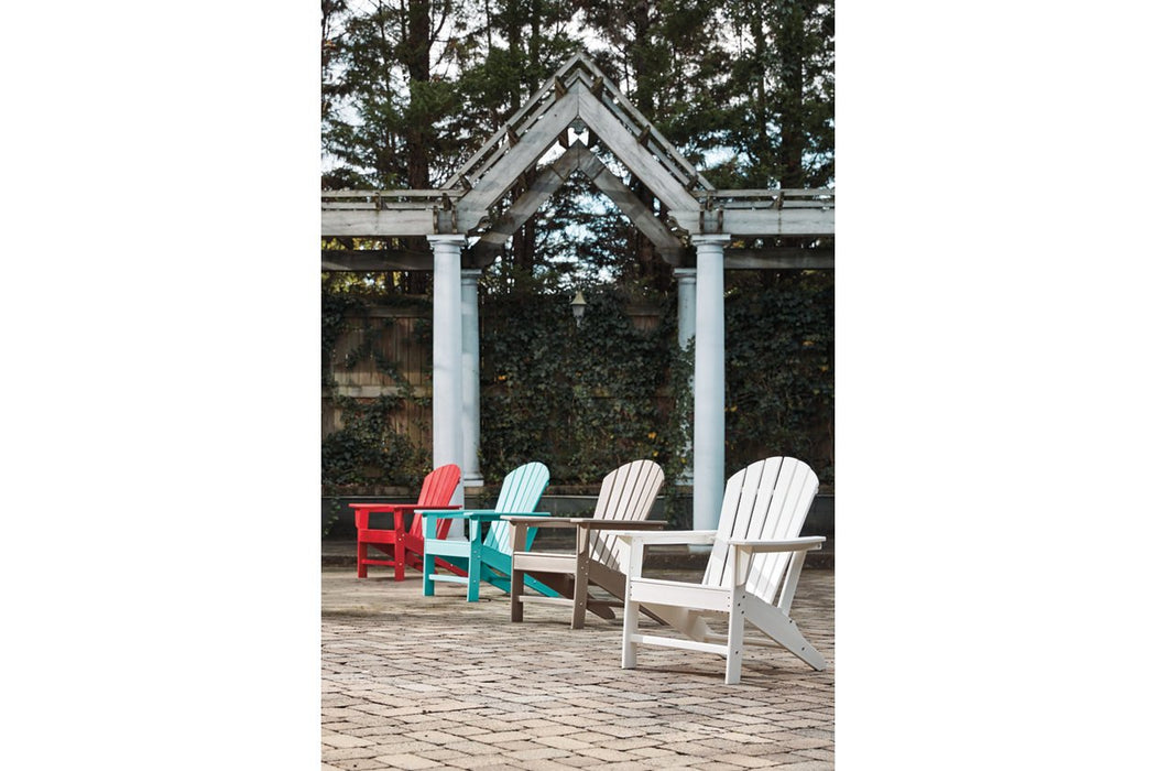 Sundown Treasure Grayish Brown Adirondack Chair - P014-898 - Gate Furniture