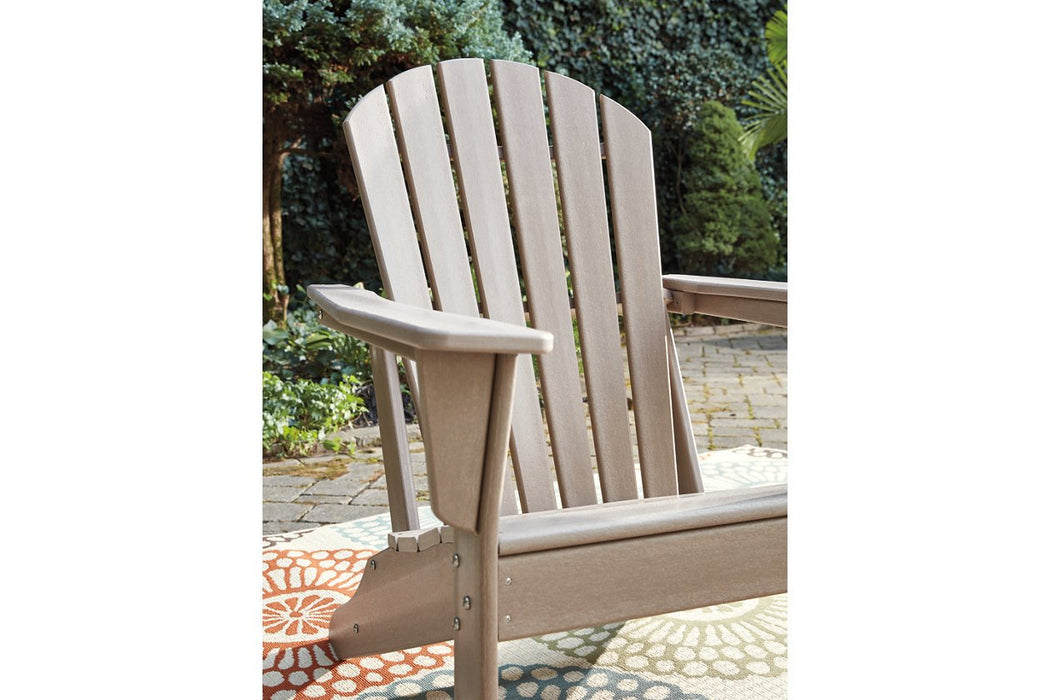 Sundown Treasure Grayish Brown Adirondack Chair - P014-898 - Gate Furniture