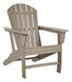 Sundown Treasure Grayish Brown Adirondack Chair - P014-898 - Gate Furniture