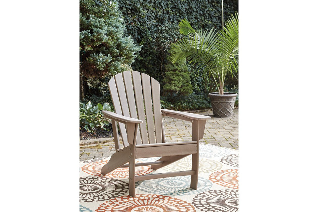 Sundown Treasure Grayish Brown Adirondack Chair - P014-898 - Gate Furniture