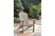 Sundown Treasure Grayish Brown Adirondack Chair - P014-898 - Gate Furniture