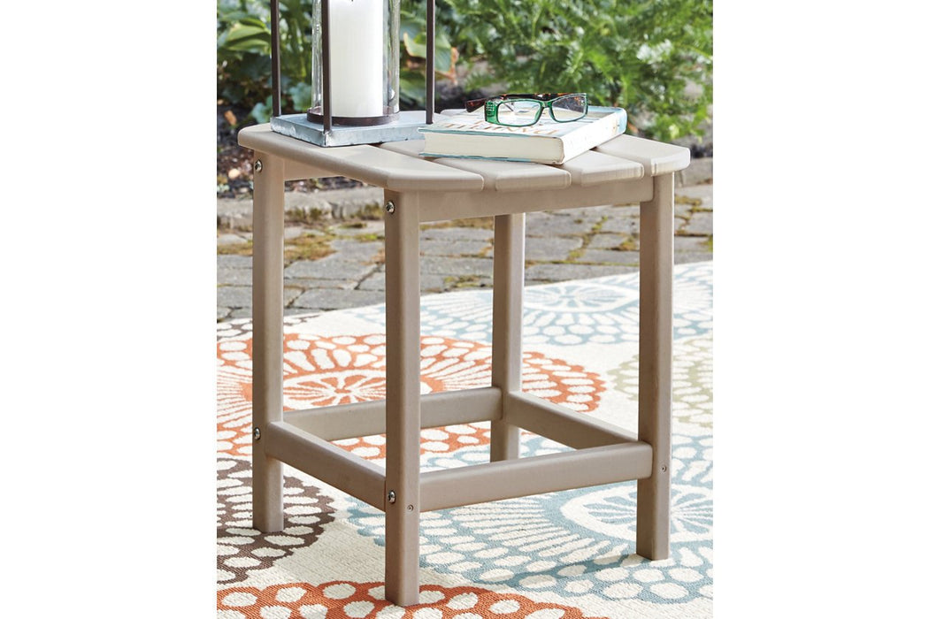 Sundown Treasure Grayish Brown End Table - P014-703 - Gate Furniture