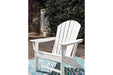 Sundown Treasure White Adirondack Chair - P011-898 - Gate Furniture