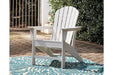 Sundown Treasure White Adirondack Chair - P011-898 - Gate Furniture