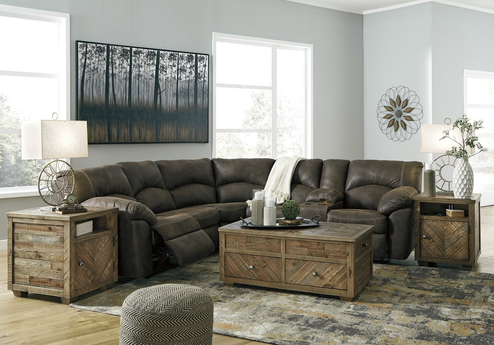 Tambo Canyon Reclining Sectional - Gate Furniture