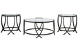 Tarrin Black Table (Set of 3) - T115-13 - Gate Furniture