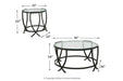 Tarrin Black Table (Set of 3) - T115-13 - Gate Furniture