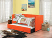 Therese Orange Daybed with Trundle - 4969RN - Gate Furniture