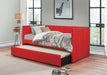 Therese Red Daybed with Trundle - 4969RD - Gate Furniture