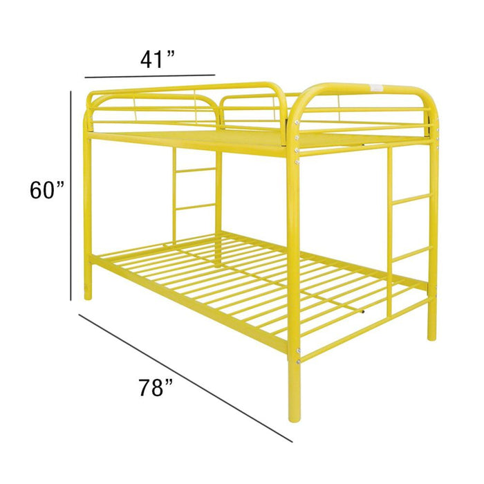 Thomas Twin/Twin Bunk Bed - 02188YL - In Stock Furniture