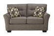 Tibbee Slate Loveseat - 9910135 - Gate Furniture