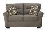 Tibbee Slate Loveseat - 9910135 - Gate Furniture