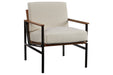 Tilden Ivory/Brown Accent Chair - A3000271 - Gate Furniture