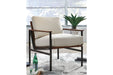 Tilden Ivory/Brown Accent Chair - A3000271 - Gate Furniture