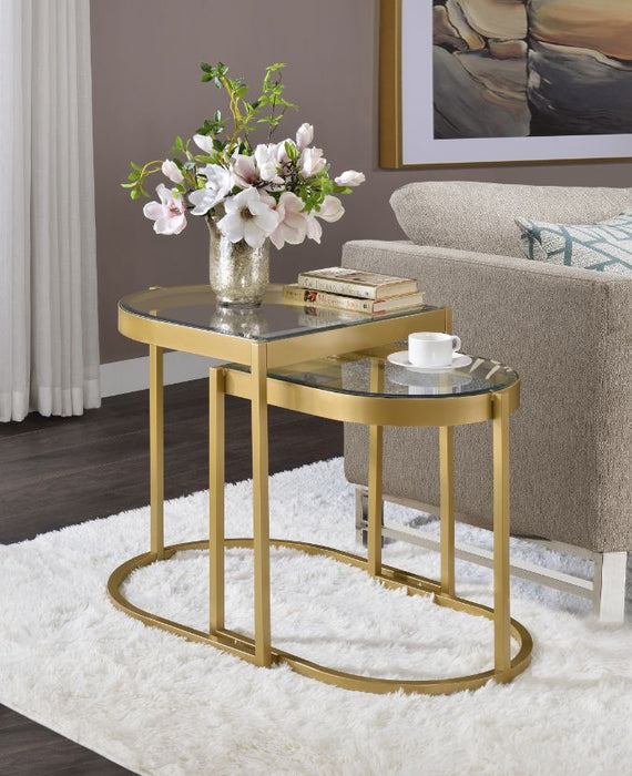 Timbul Coffee Table (2Pc) - 82340 - In Stock Furniture