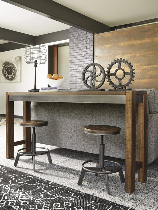 Torjin Gray-Brown Counter Height Set - Gate Furniture