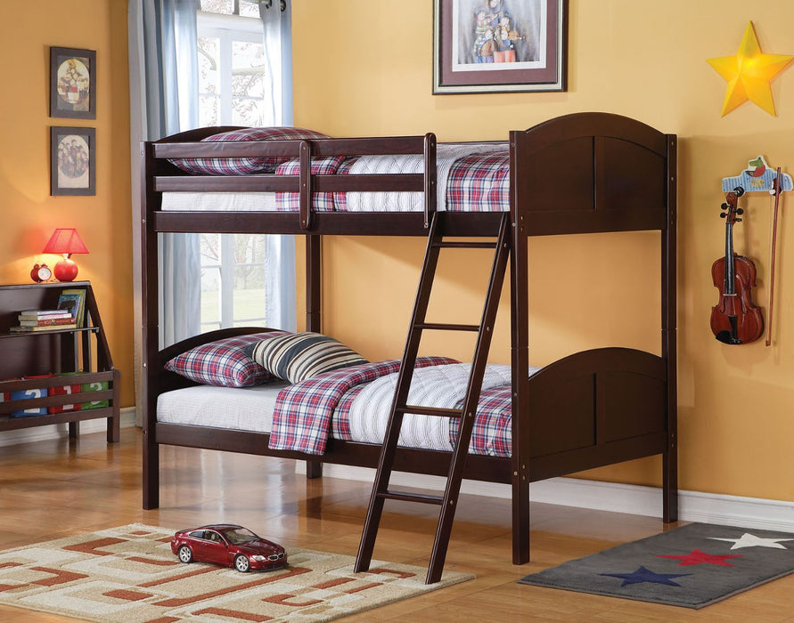 Toshi Twin/Twin Bunk Bed - 37010 - In Stock Furniture