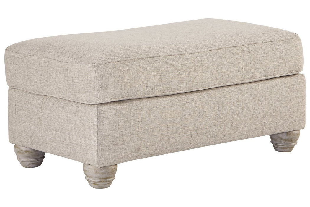 Traemore Linen Ottoman - 2740314 - Gate Furniture