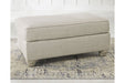 Traemore Linen Ottoman - 2740314 - Gate Furniture