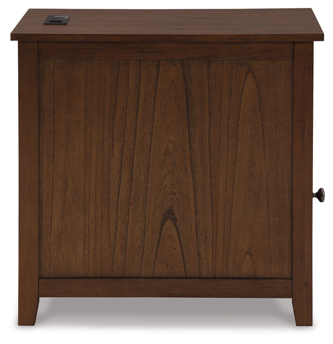 Treytown Chairside End Table - T300-117 - In Stock Furniture