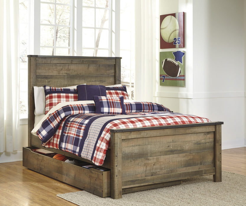 Trinell Brown Full Panel Bed - Gate Furniture