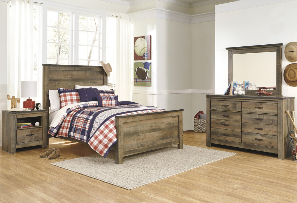 Trinell Brown Full Panel Bed - Gate Furniture