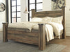 Trinell Brown King Poster Bed - Gate Furniture