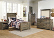 Trinell Brown Twin Panel Bed - Gate Furniture