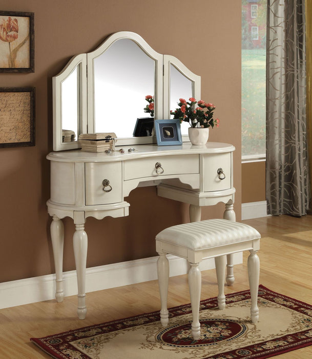 Trini Vanity Desk - 90024 - In Stock Furniture