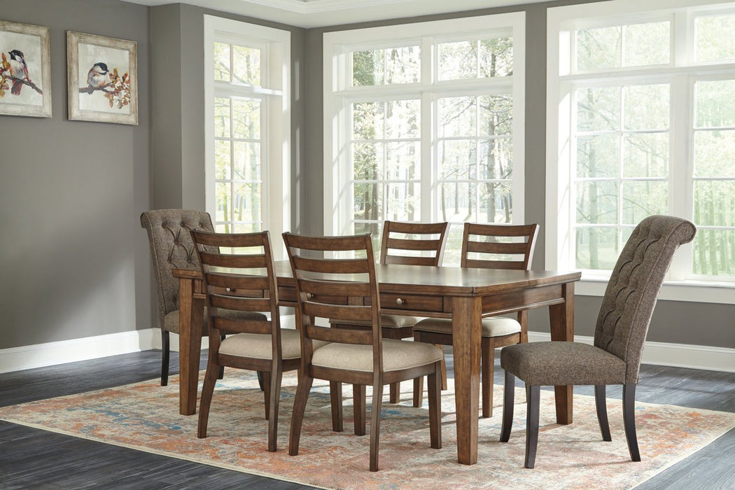 Tripton Linen Dining Chair (Set of 2) - D530-01 - Gate Furniture