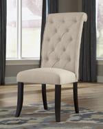 Tripton Linen Dining Chair (Set of 2) - D530-01 - Gate Furniture