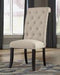 Tripton Linen Dining Chair (Set of 2) - D530-01 - Gate Furniture