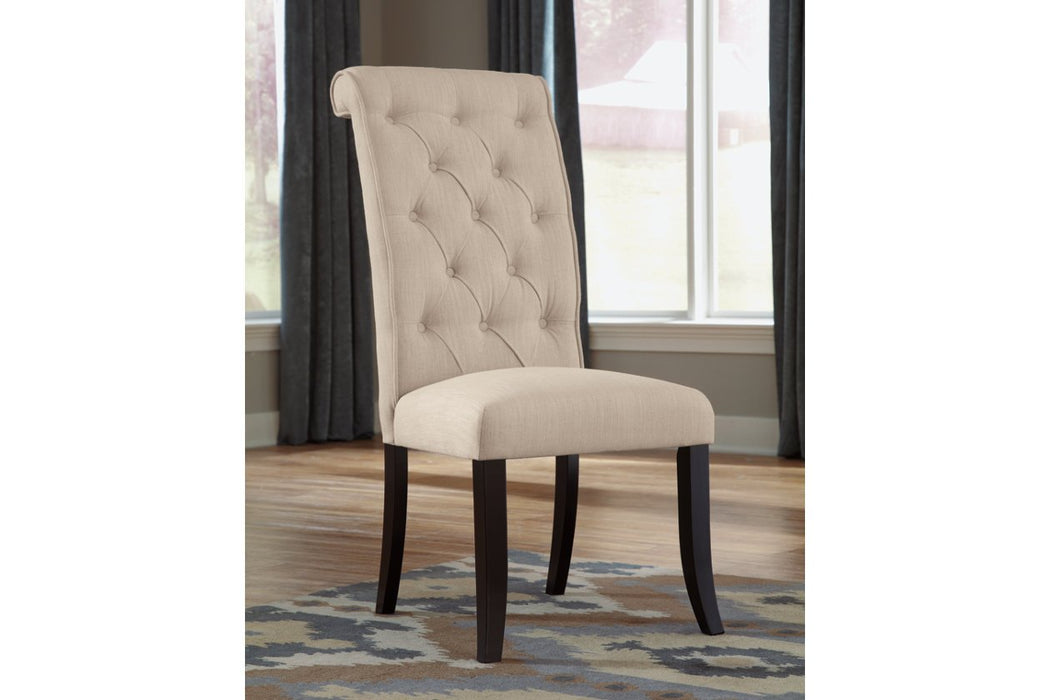 Tripton Linen Dining Chair (Set of 2) - D530-01 - Gate Furniture